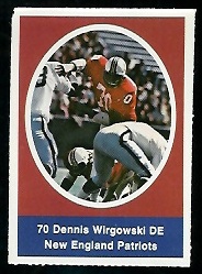 1972 Sunoco Stamps      376     Dennis Wirgowski